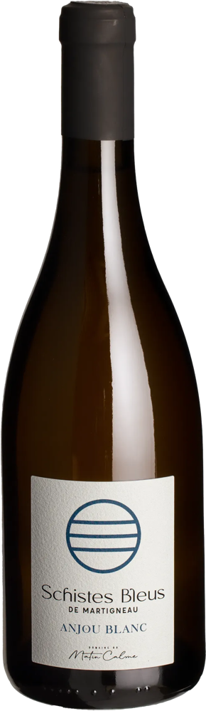 2023 Shistes Bleu Anjou Blanc, Domaine du Matin Calme bottle shot.