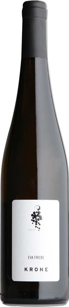 2023 Lorcher Krone Riesling QbA Trocken, Eva Fricke bottle shot.