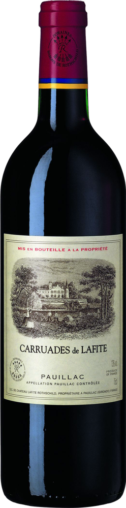 2013 Carruades de Château Lafite, Pauillac bottle shot.