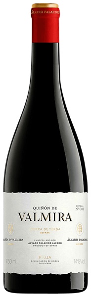 2021 Quiñón de Valmira, Álvaro Palacios, Rioja