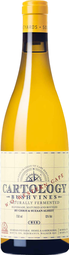 2014 Cartology Bush Vines, Chris Alheit, Western Cape bottle shot.