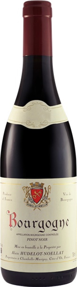 2022 Bourgogne Rouge, Hudelot-Noëllat bottle shot.