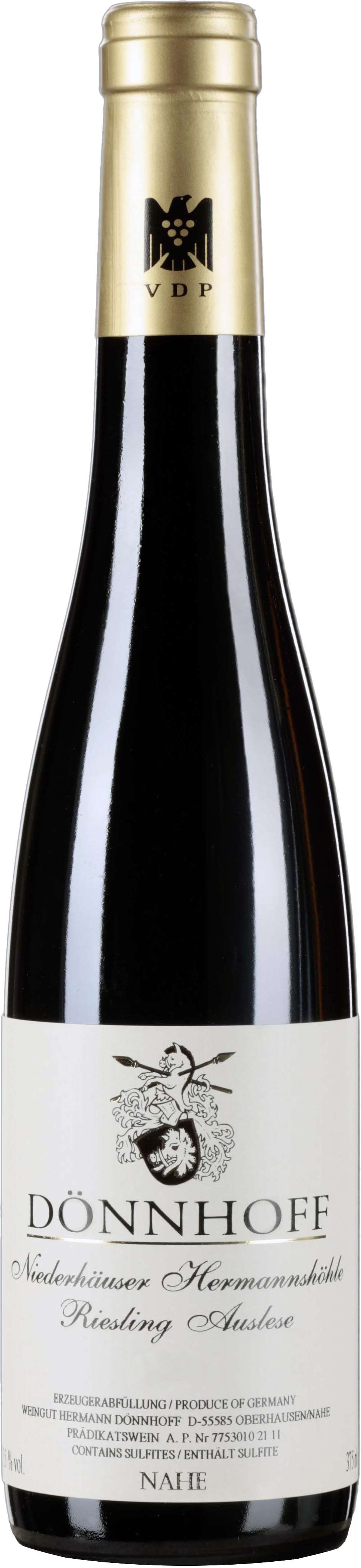 2022 Niederhäuser Hermannshöhle Riesling Auslese Goldkapsel, Dönnhoff, Nahe