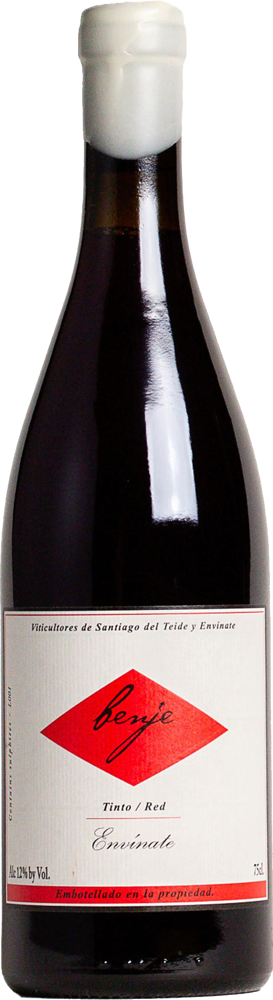 2022 Benje Tinto, Envínate, Tenerife bottle shot.