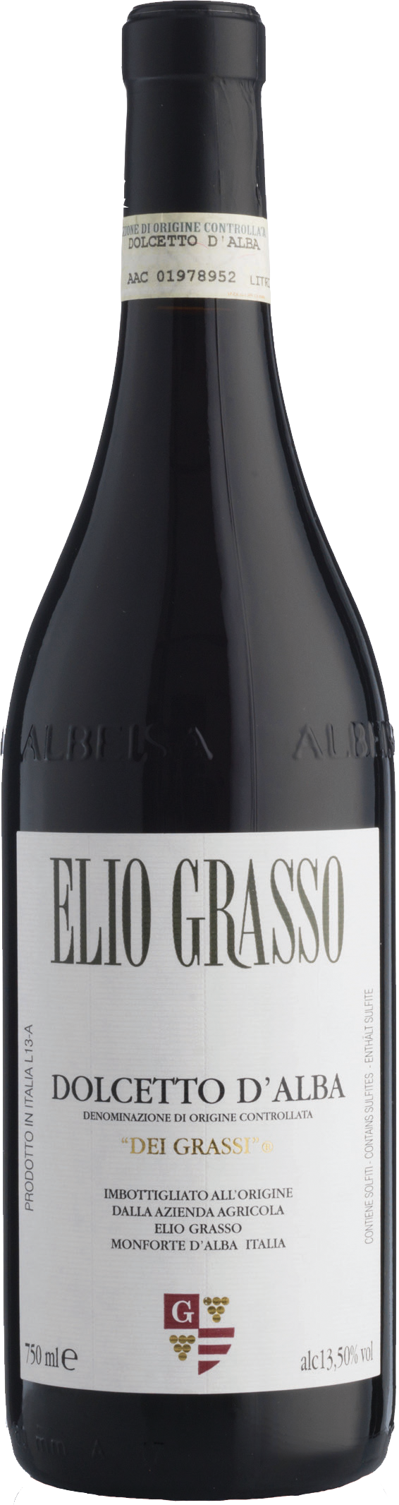 2023 Dolcetto d'Alba, Dei Grassi, Elio Grasso, Piedmont