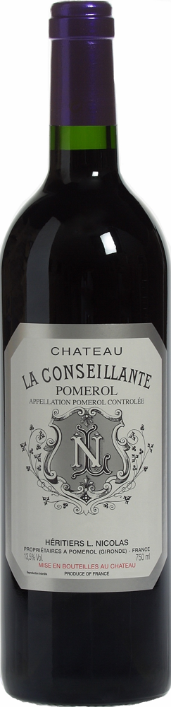 1983 Château La Conseillante, Pomerol bottle shot.