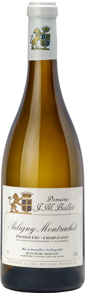 2023 Puligny-Montrachet 1er Cru Champ Canet, Jean-Marc Boillot bottle shot.