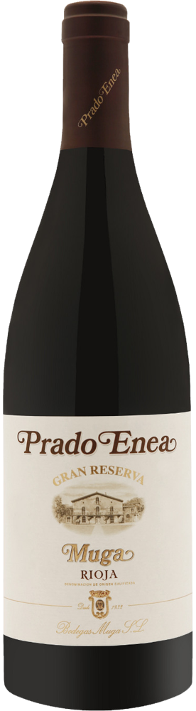 2006 Rioja Prado Enea, Gran Reserva, Muga bottle shot.