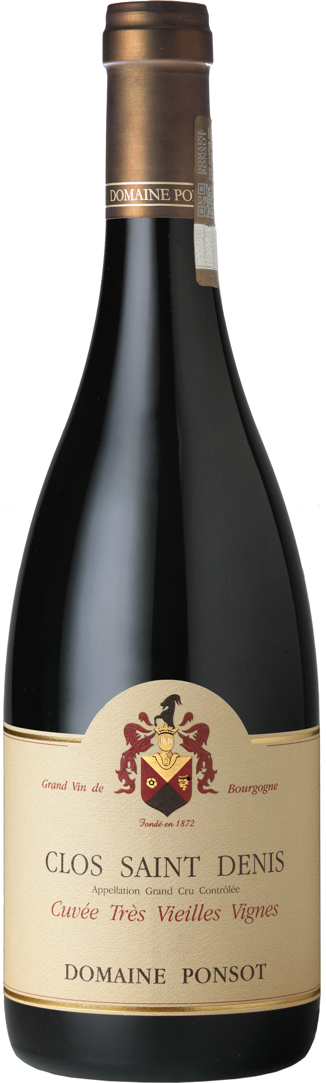 2010 Clos St. Denis Grand Cru, Cuvee Très Vieilles Vignes, Domaine Ponsot