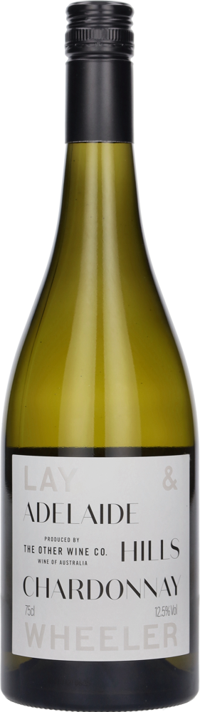 2021 Lay & Wheeler Adelaide Hills Chardonnay by The Other Wine Co. bottle shot.