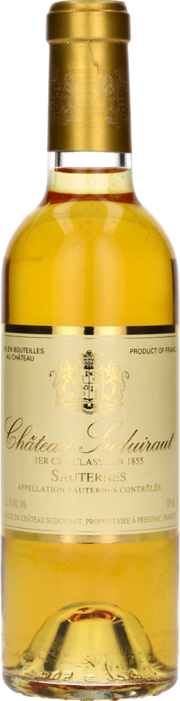 2009 Château Suduiraut, Cru Classé Sauternes bottle shot.