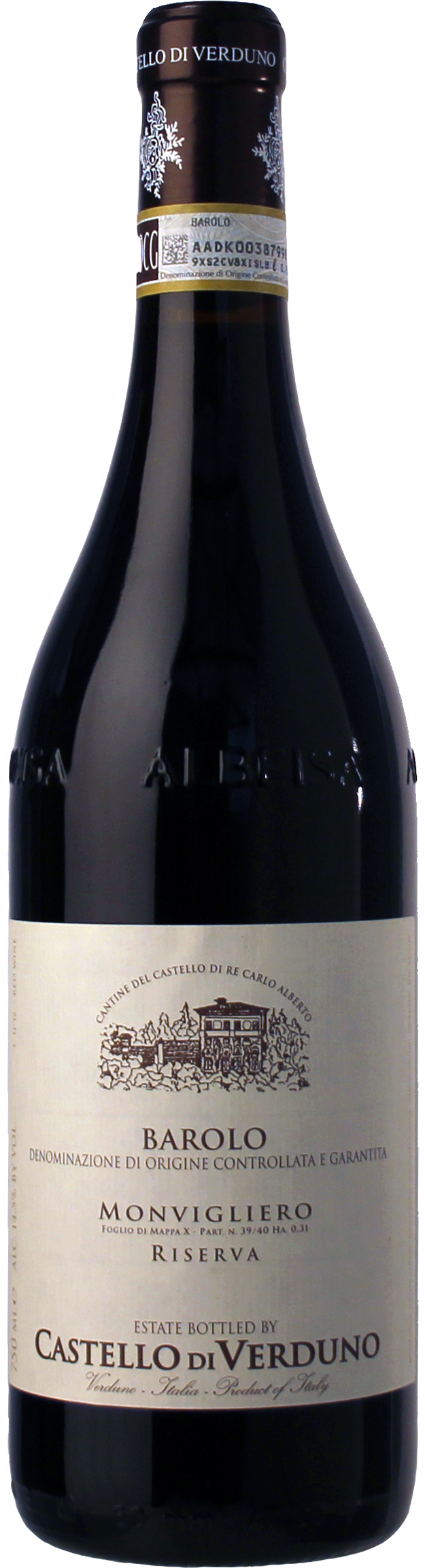 2016 Barolo Monvigliero Riserva, Castello di Verduno, Piedmont