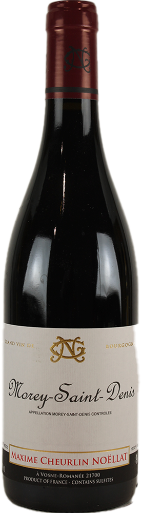 2021 Morey-Saint-Denis, Maxime Cheurlin Noëllat bottle shot.