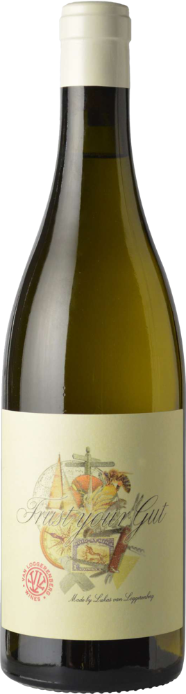 2021 Chenin Blanc 'Trust Your Gut', Lukas van Loggerenberg bottle shot.
