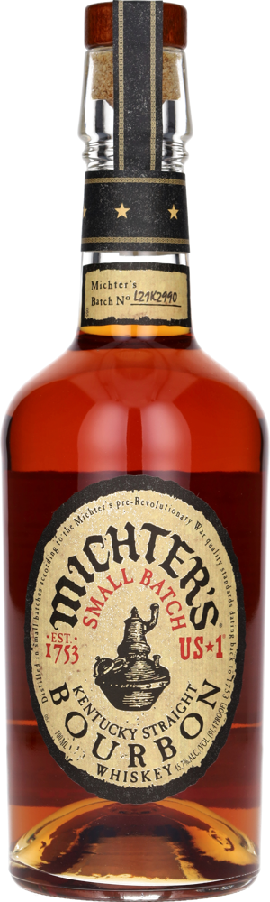 U.S. Number 1 Kentucky Bourbon, Michter's bottle shot.