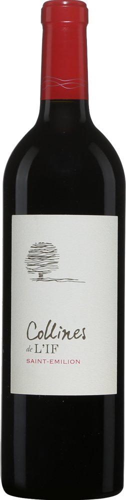 2019 Collines de L'If, Saint-Emilion bottle shot.