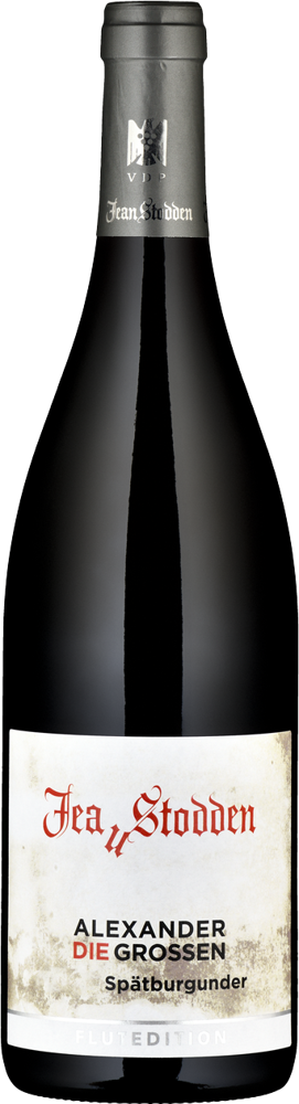 2020 Spätburgunder Alexander Die Grossen, Jean Stodden, Ahr bottle shot.