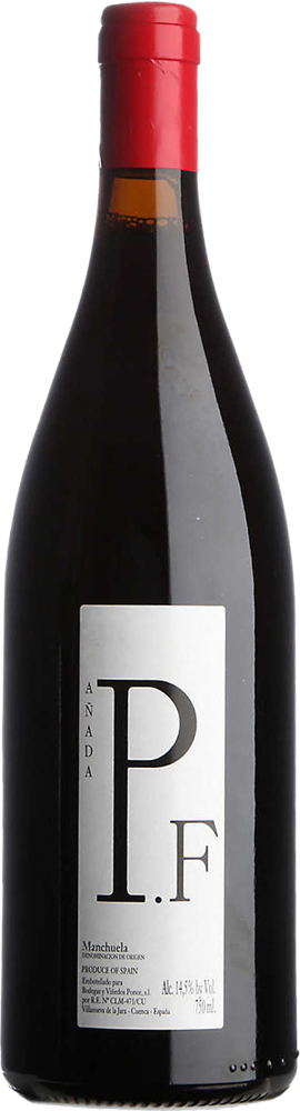 2017 P.F., Juan Antonio Ponce, Manchuela bottle shot.