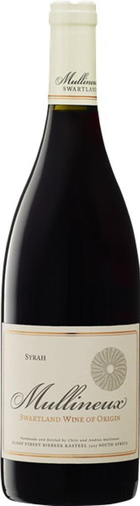 2022 Syrah, Mullineux, Swartland bottle shot.