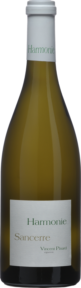 2020 Sancerre Harmonie, Domaine Vincent Pinard bottle shot.