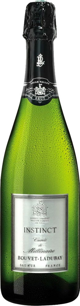 2018 Instinct, Saumur Brut, Bouvet Ladubay bottle shot.