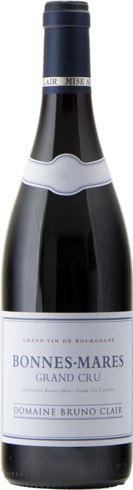 2023 Bonnes-Mares Grand Cru, Domaine Bruno Clair bottle shot.