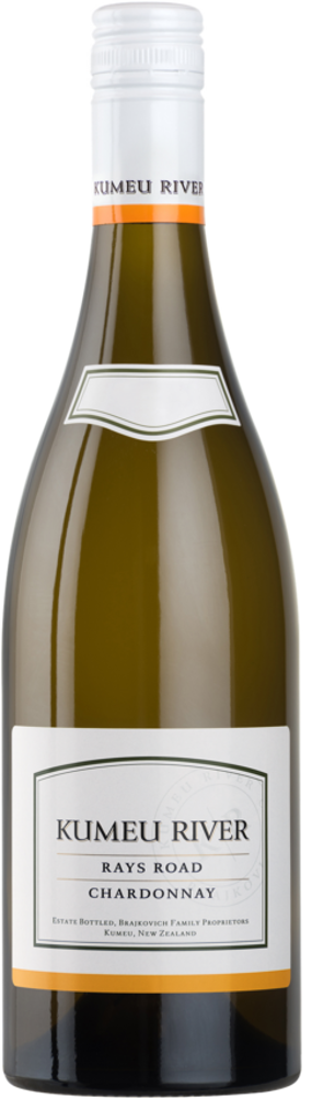 2023 Ray's Road Chardonnay, Kumeu River, Hawkes Bay bottle shot.