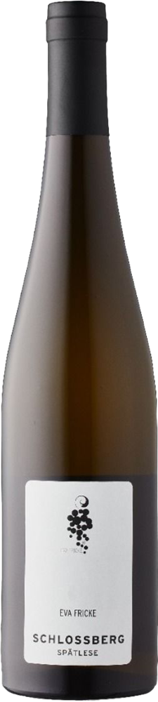 2023 Lorcher Schlossberg Riesling Spätlese, Fricke bottle shot.