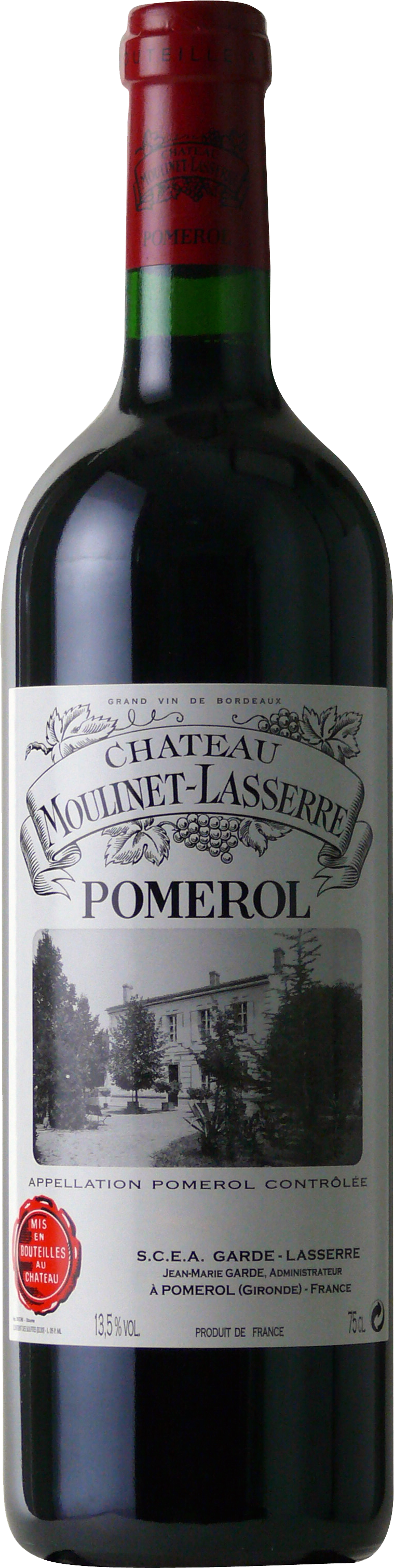 2020 Château Moulinet-Lasserre, Pomerol
