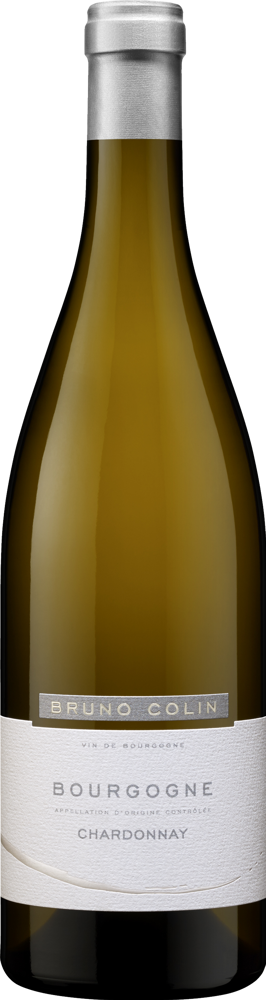 2023 Bourgogne Blanc, Bruno Colin bottle shot.