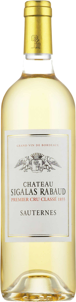 2021 Château Sigalas-Rabaud, Cru Classé Sauternes bottle shot.