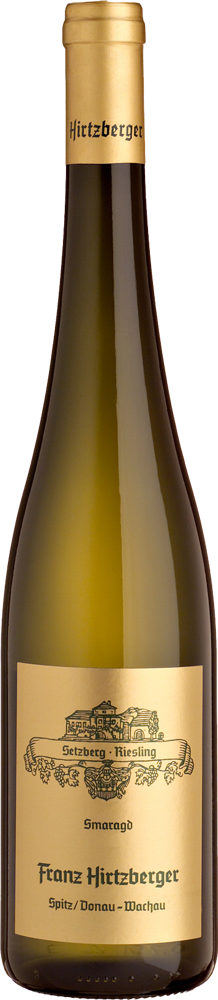2022 Riesling Setzberg, Smaragd, Franz Hirtzberger, Wachau bottle shot.