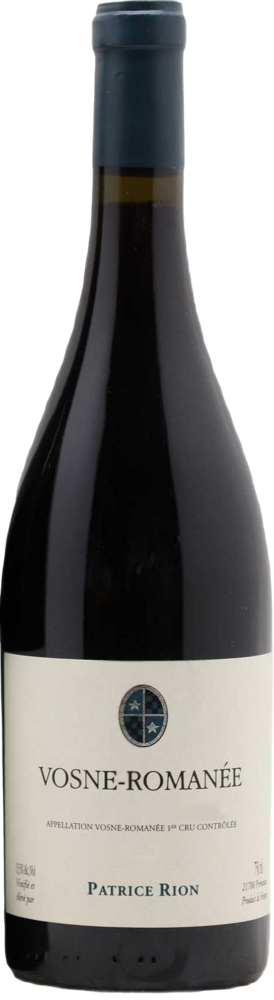 2023 Vosne-Romanée, Domaine Michèle et Patrice Rion bottle shot.