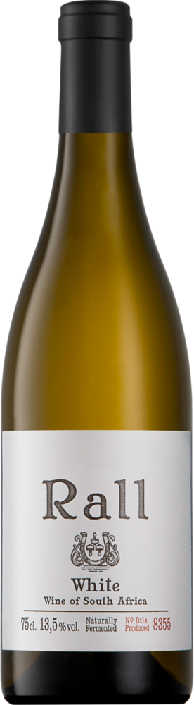 2022 Rall White, Rall Wines, Swartland bottle shot.