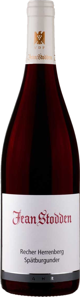 2019 Recher Herrenberg Spätburgunder, Jean Stodden, Ahr bottle shot.