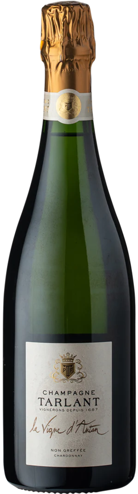 2006 La Vigne d'Antan, Blanc de Blancs Brut Nature Non-Greffée, Champagne Tarlant bottle shot.