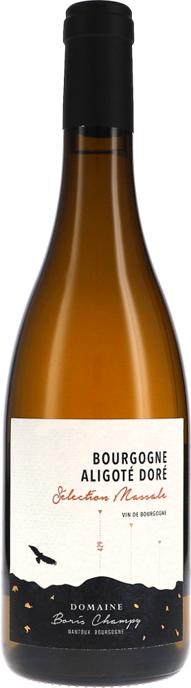 2023 Bourgogne Aligoté Doré, Domaine Boris Champy bottle shot.