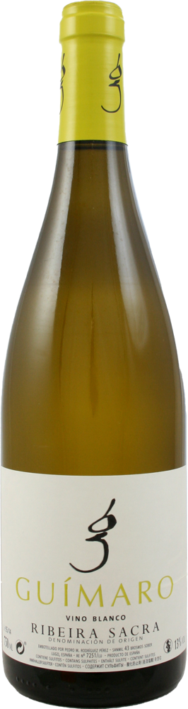 2022 Blanco, Guímaro, Ribeira Sacra bottle shot.