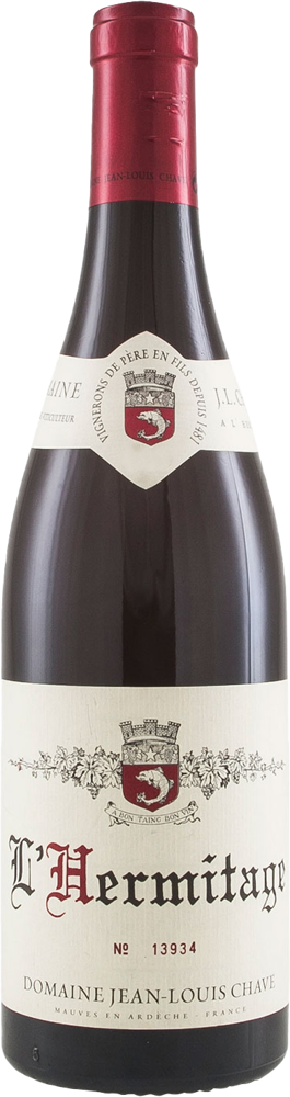 2005 Hermitage, Jean-Louis Chave bottle shot.