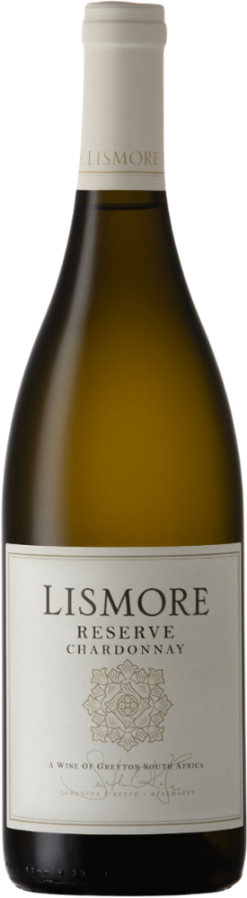 2022 Reserve Chardonnay, Lismore Estate Vineyards, Greyton bottle shot.