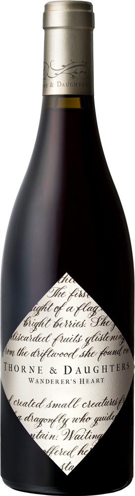 2018 Wanderer's Heart, Thorne & Daughters, Western Cape bottle shot.