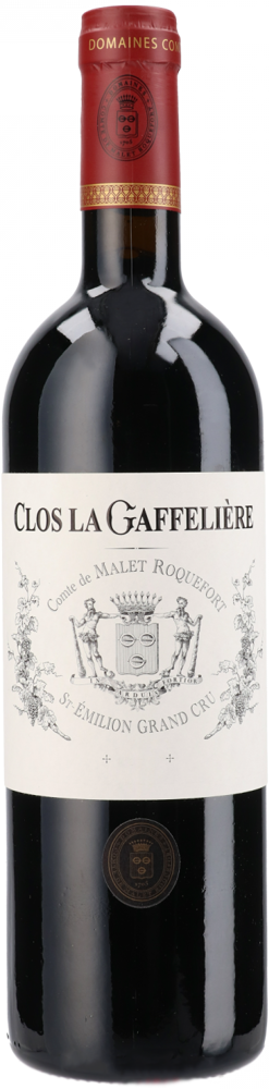 2022 Clos de La Gaffelière, St-Emilion bottle shot.