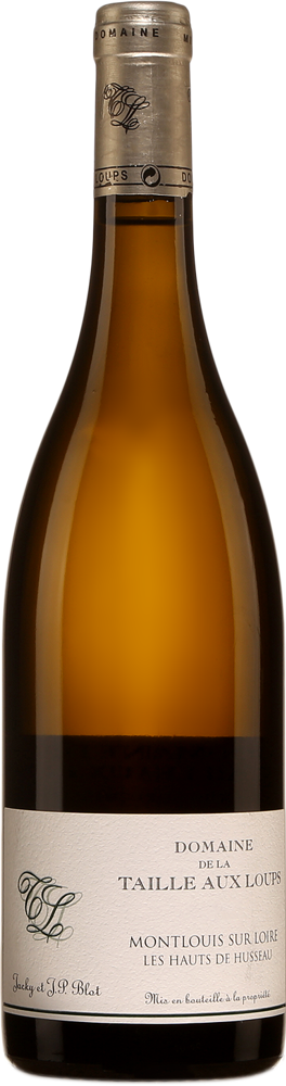2023 Montlouis-sur-Loire Hauts de Husseau, Domaine de la Taille aux Loups, Jacky Blot bottle shot.