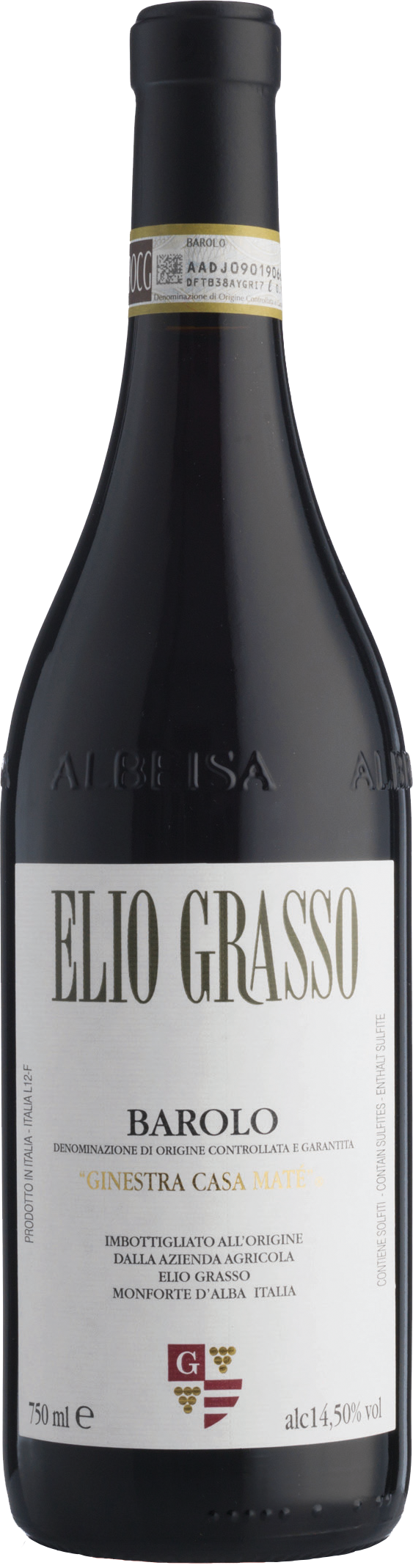 2020 Barolo Ginestra Casa Maté, Elio Grasso, Piedmont