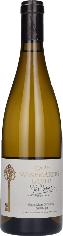 2022 Cape Winemakers Guild 'Saskia-Jo', Miles Mossop Wines bottle shot.