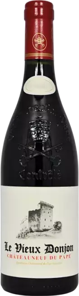 2023 Châteauneuf-du-Pape Le Vieux Donjon, Michel Lucien bottle shot.