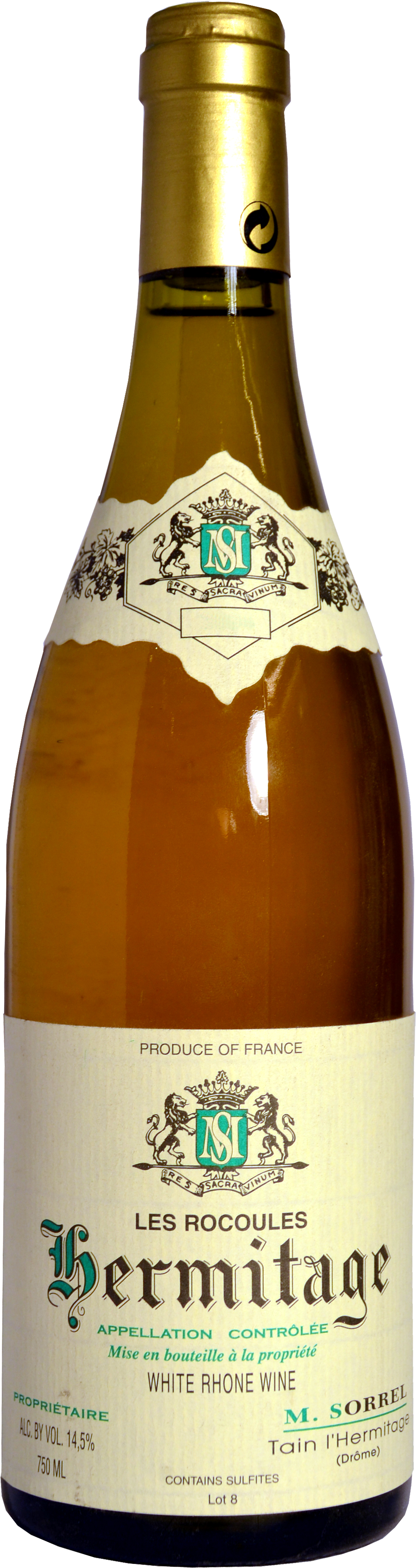 2019 Hermitage Blanc Les Rocoules, Marc Sorrel