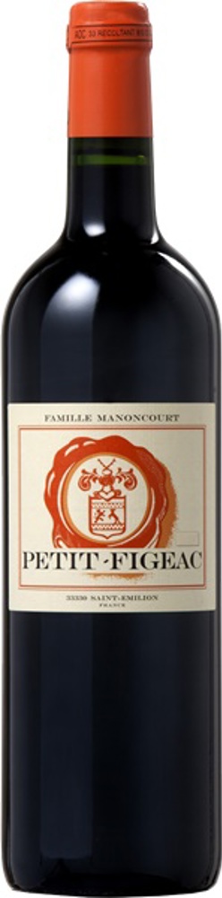 2016 Petit Figeac, St-Emilion bottle shot.