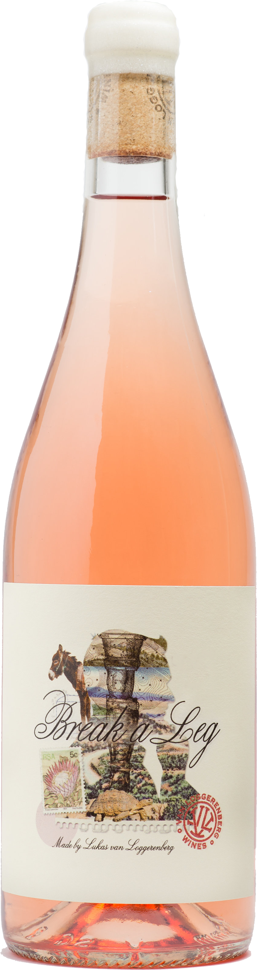 2019 Break-a-Leg Rosé, Lukas van Loggerenberg
