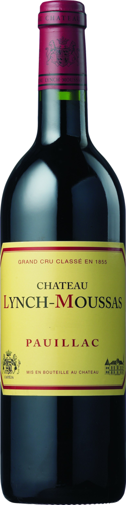 2017 Château Lynch-Moussas, Cru Classé Pauillac bottle shot.